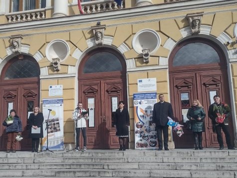 Академичното ръководство поздрави ПДТГ „Д. Хадживасилев” за 137-ата годишнина на първото търговско училище в България